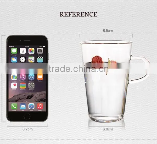 China Housewares High Borosilicate Glass Beer Mugs for 400ml photo-3