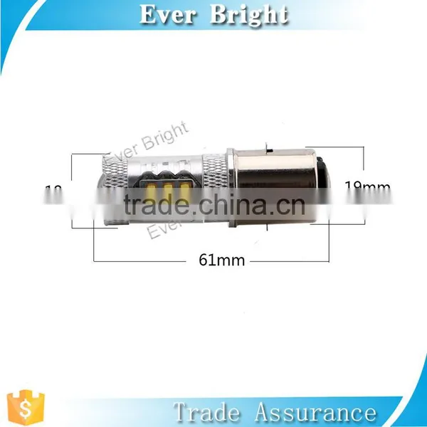 Auto Light Signal Led 80w Bright Led Lighting High Lumens Led 12V 1920LM Brake Light Ba20d Led photo-4