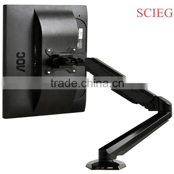 Usb Port Headset Plug Laptop Mount Lcd Monitior Mount Monitor Stand photo-3