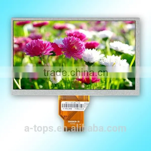 GPS Navigation 7inch TFT LCD Touch Screen Module With Capacitive Touch Panel