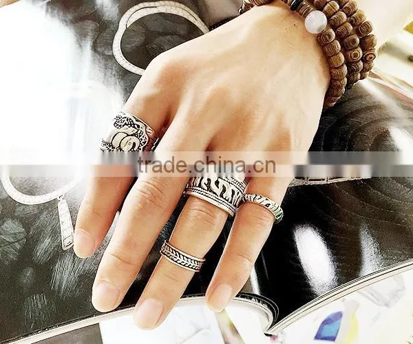 Africa Style Ethnic Trend Latest Gold Finger Ring Designs photo-5