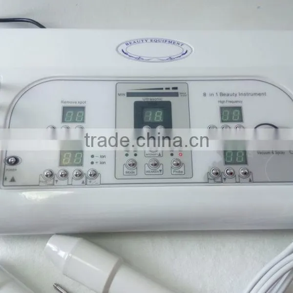 M: M801 8 in 1 Multifunctional Electonic Cautery Facial Galvanic Facial Machine Beauty Equipment photo-2