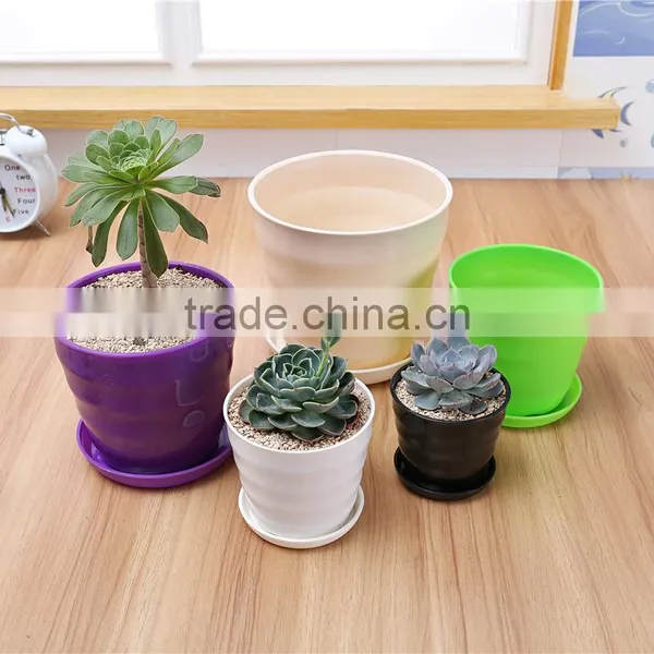 Familiar With ODM Design Cheap Economic Plastic Flower Pot photo-4