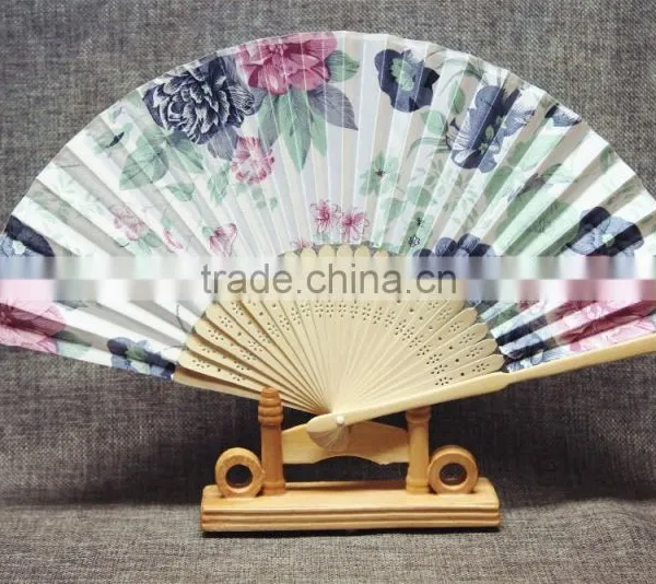 Promotional Chinese Hand Fan Bamboo Fan Customized