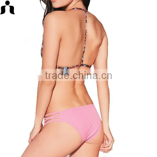 2017 Summer Hot Beach Open Sexy High Waist Swimwear photo-3