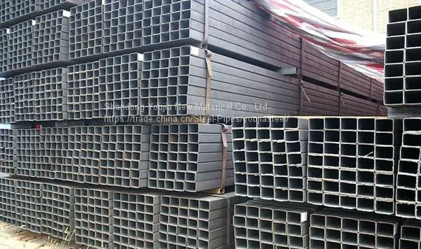 Black Square and Rectangular Carbon Steel Pipe photo-3
