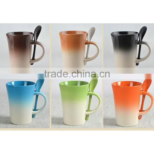 New 2016 Product Idea Gradient Color Custom Coffee Mug Products Made in China photo-5