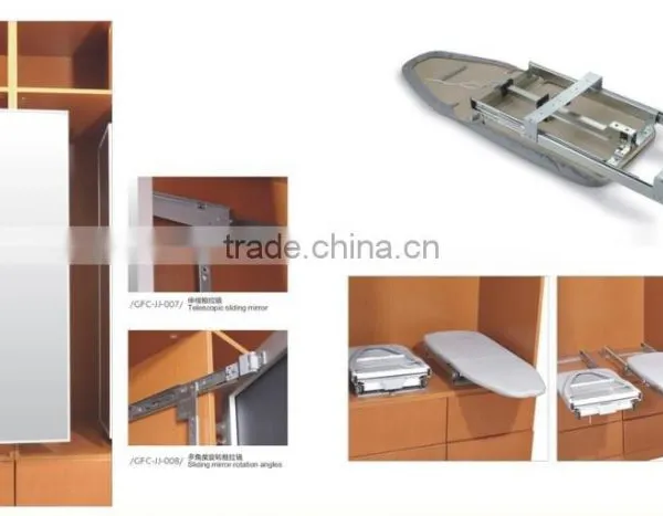 Plastic Sleeve Mini Ironing Board Inron Table for Bed Room photo-5