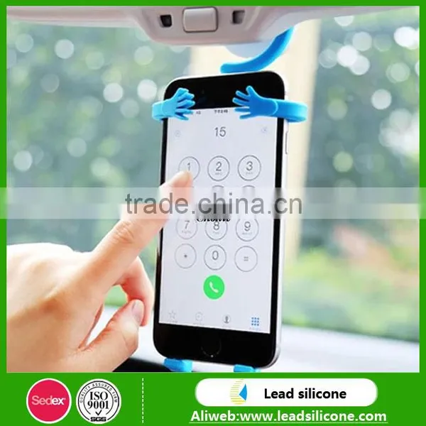 Interesting Product Flexible Silicone Man Shape Cell Phone Holder,silicone Mobile Phone Hook photo-4