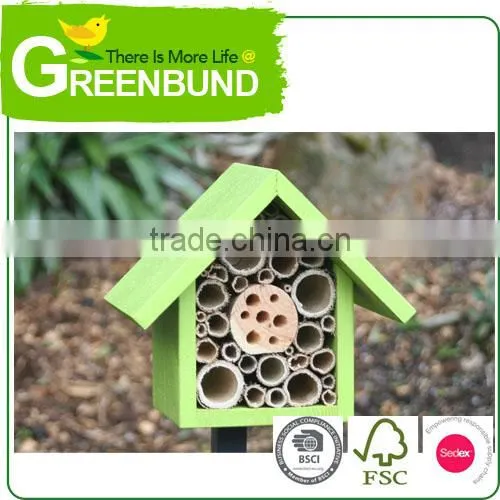 Grass Head Doll Ladybug House Bamboo Mason Bee Wild Life Care photo-4