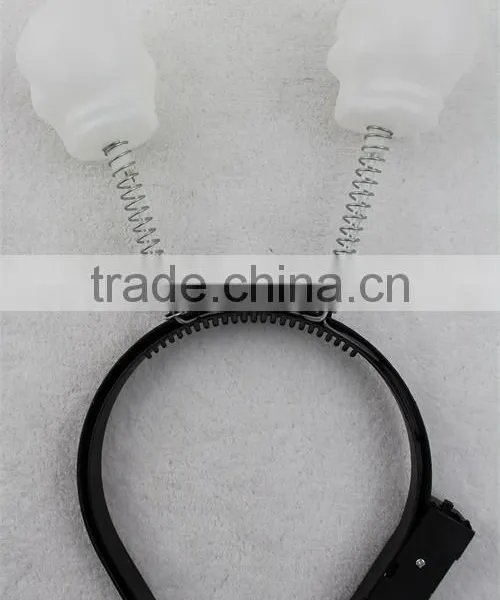 Halloween Lighted Flashing Led Headband Skull Hairband photo-2