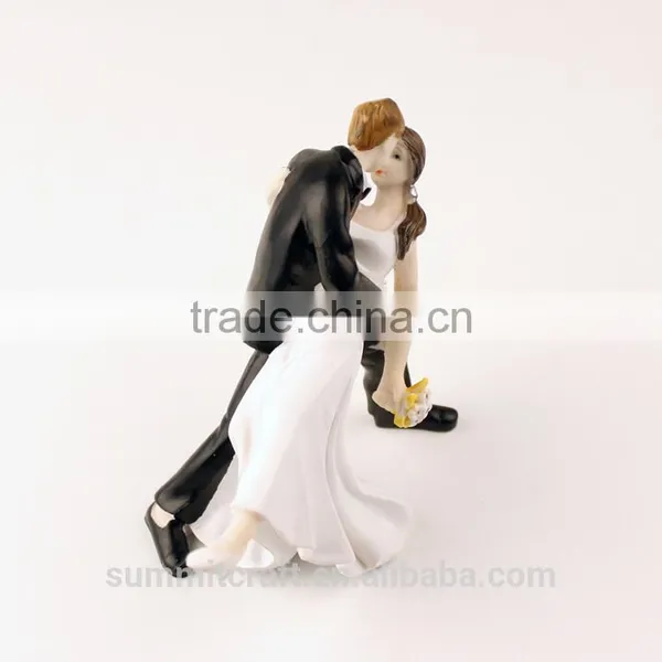 Resin Sweet Couple Cake Topper Wedding photo-2