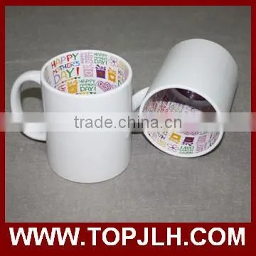 Liling 11 oz Plain White Blank Sublimation Coffee Ceramic Mug photo-6