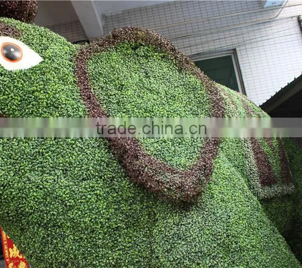 Artificial Design Nature Simulation Grass Plant Elephant Statue Animal Sculpture photo-3