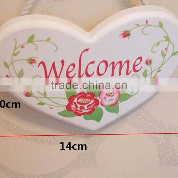 2017 Cheap Decorative Wooden Doorplate Hanging Doorplate Doorplate photo-4