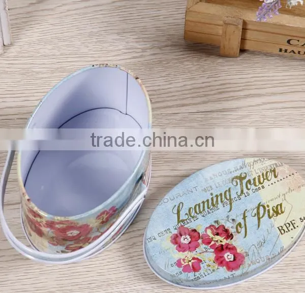 Canisters Wholesale Washing Products Tin Cans Handle Tin Box photo-6
