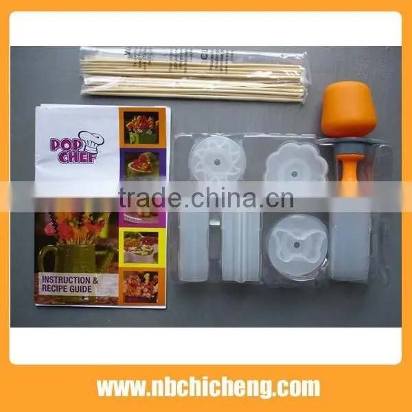 Fruit and Vegetable POP and Chef /Push Pop & Eat/Top Chef Fruit Salad Decoration photo-2