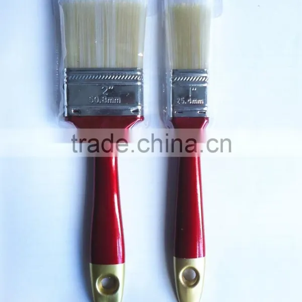 Painting Brush With White Synthetic Hair photo-3