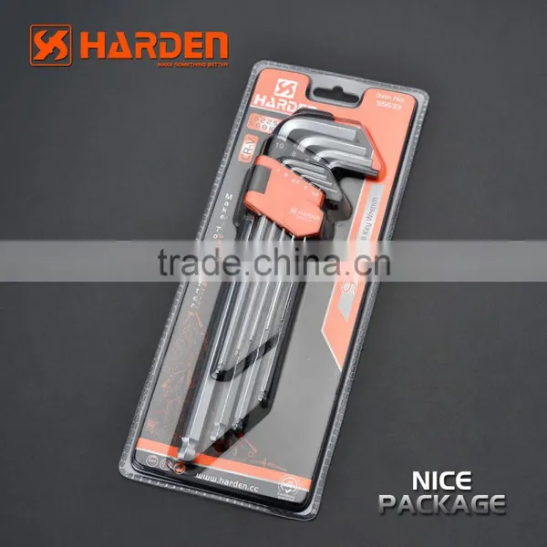 Professional 9PCS Chrome Vanadium Long Ball Key Wrench photo-3