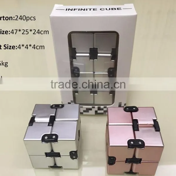 Fidget Cube in Style With Infinity Cube Pressure Reduction Toy - Infinity Turn Spin Cube Edc Fidgeting - Killing Time Toys Infin photo-6