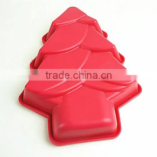 10107 Christmas Tree Shaped Silicone Chocolate Mould and Mold photo-4