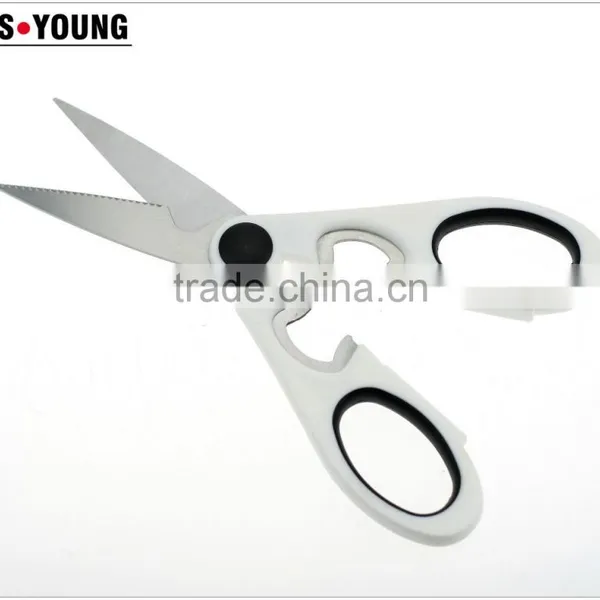 61001 Durable Kitchen Shears, Kitchen Scissors, Kitchen Tools Bottle Opener photo-2