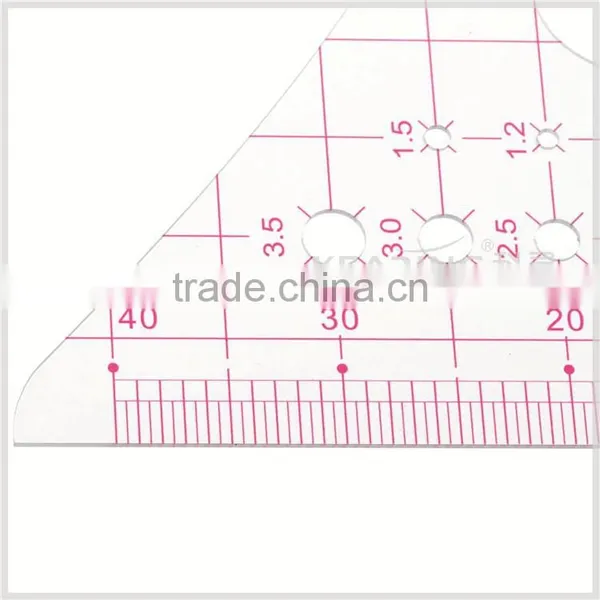 Kearing Brand Plastic Scale Ruler, 1/4 Painting Scale Ruler ,garment Pattern Making Rulers#8514 photo-5
