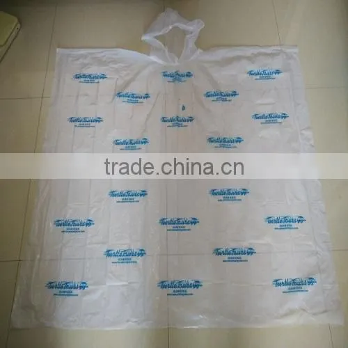 Raincoats Type and PE Rain Poncho Material PE Rain Poncho photo-4