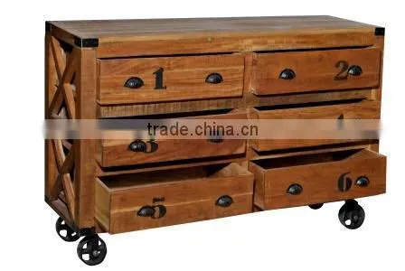 Wooden Chest Of Drawers