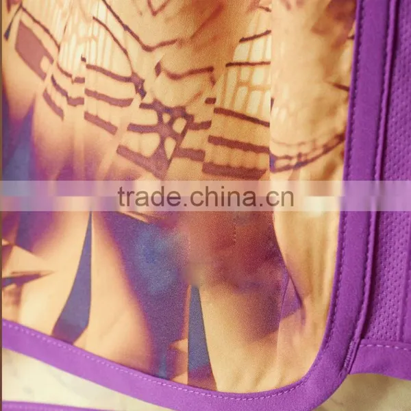 Factory Wholesale Camo Cargo Yoga Apparel Print Womens Jogging Shorts photo-5