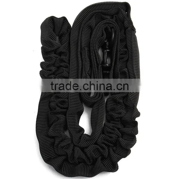 New Arrival Nylon Tactical K9 Pet Dog Lead Training Leash Elastic Bungee Canine Strap Rope Traction Harness Collar photo-2