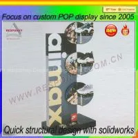 Customized Branded Shoe Store Retail Display Stand