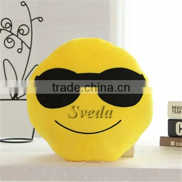 Funny Soft Plush Emoji Pillow Wholesale Stuffed Toys Cute Emoticon Pillows photo-3
