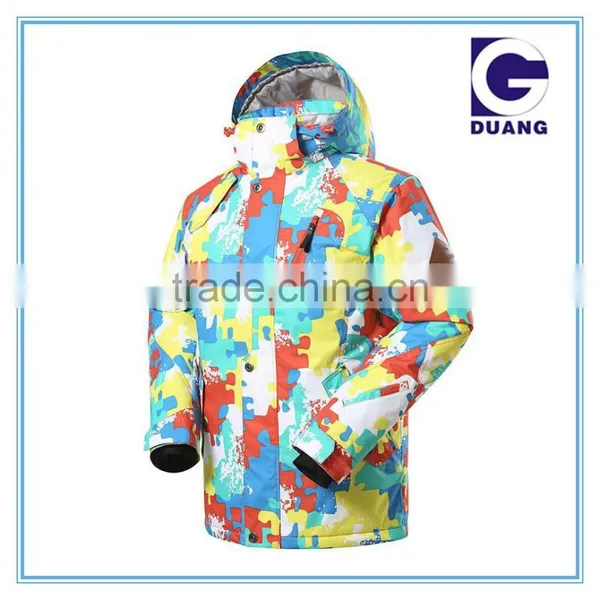 Latest Jacket Designs Snowboard Jacket Colorful Ski Jackets