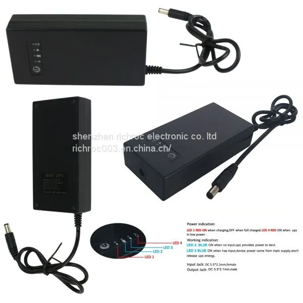 Wholesale Standby Wifi Modem Router Ups 9v dc Power Supply With Battery Backup photo-3