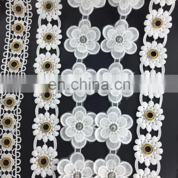 New Design Eyelet Lace Trim for Decoration photo-2