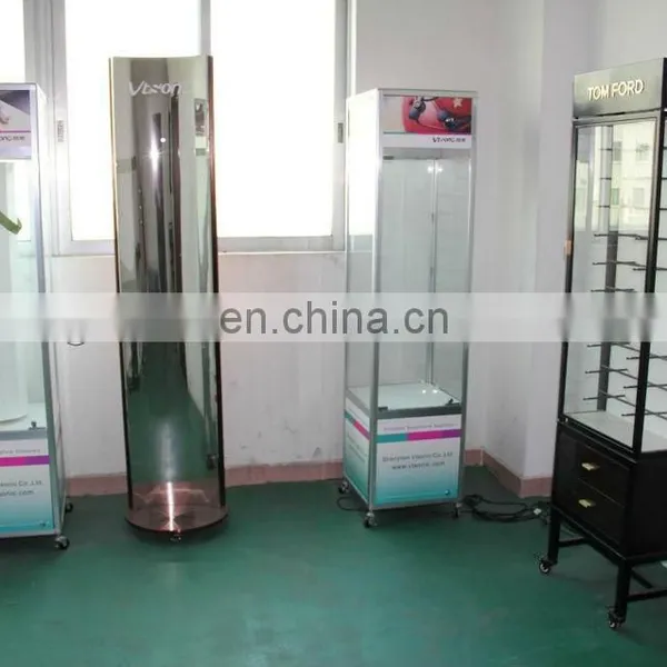 Finish Machining Valuables Promotion Display Racks and Cabinets