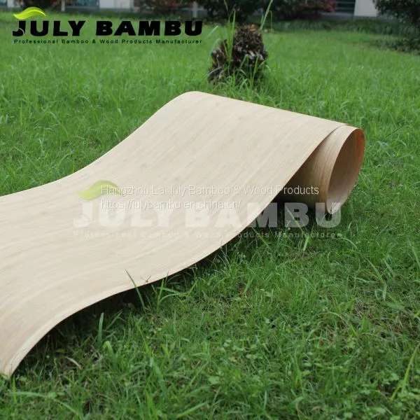 Vertical Carbonized Bamboo Veneer Pressure Bamboo Veneer Sheets