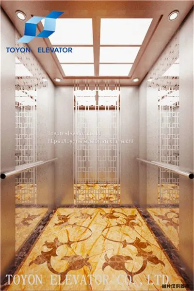 Toyon China Machine Room Low Noise Passenger Elevator Hyundai Lift Elevator for Home Elevatorevator photo-2