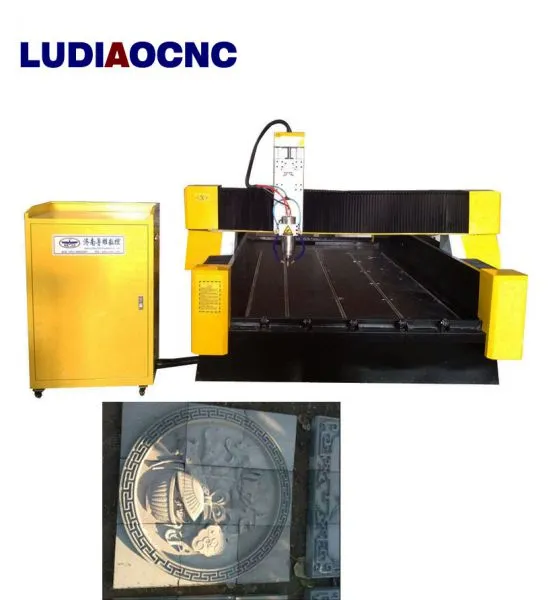 Marble Stone Carving CNC Router ,1325 CNC Engraving Cutting Machine for Granite Tombstone photo-2