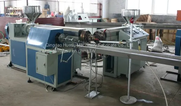 PVC Plastic Tendon Spiral Enhanced Pipe Line photo-4