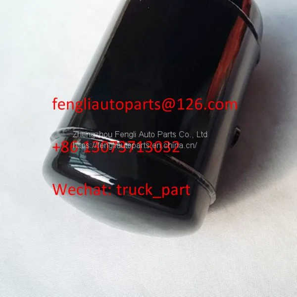 China Factory Black Powder Coated Steel Truck Air Tank For Sale photo-5