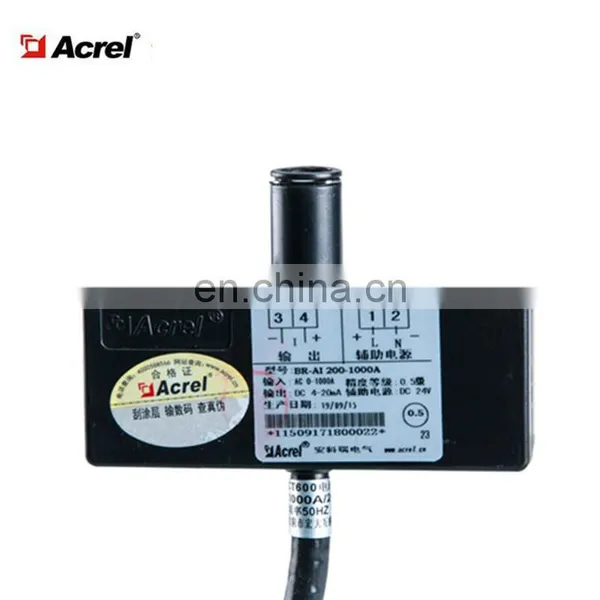 Acrel BR-AI AC1200-2000A Rogowski Coils High Current Transmitter Output 4-20mA photo-2