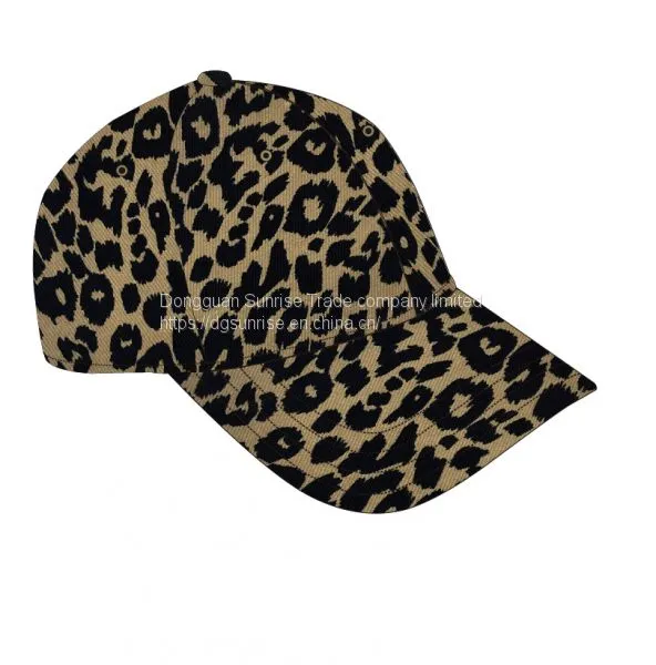 6P Leopard Pattern Cap