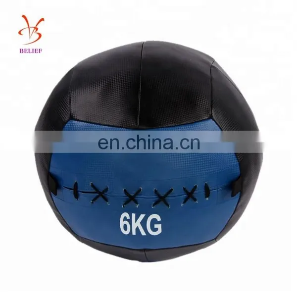 Factory Direct Gym PU Leather Custom Medicine Ball photo-4