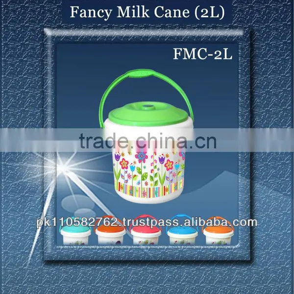 FMC-2L Printed Square High Quality Plastic Bucket