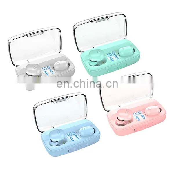 TWS Earphone 1800mAh Power Bank Wireless Headphones Stereo B172 B171 B169 5.0 TWS Earbus photo-4