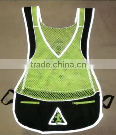 High Quality hi Vis Running Reflective Safety Vests for Promotion photo-3