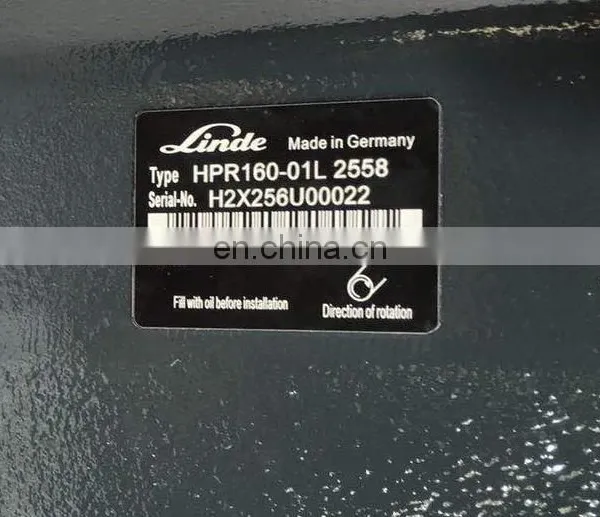 Linde HPR HPR055 HPR075 HPR105 HPR135 HPR165 HPR210 HPR280 Series Self-regulating Pump for Open Loop Operation HPR160-01R 2558 photo-2