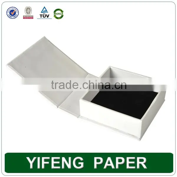 Simple Printing Packaging Luxury Jewelry Box Rectangle Folding Paper Box photo-4